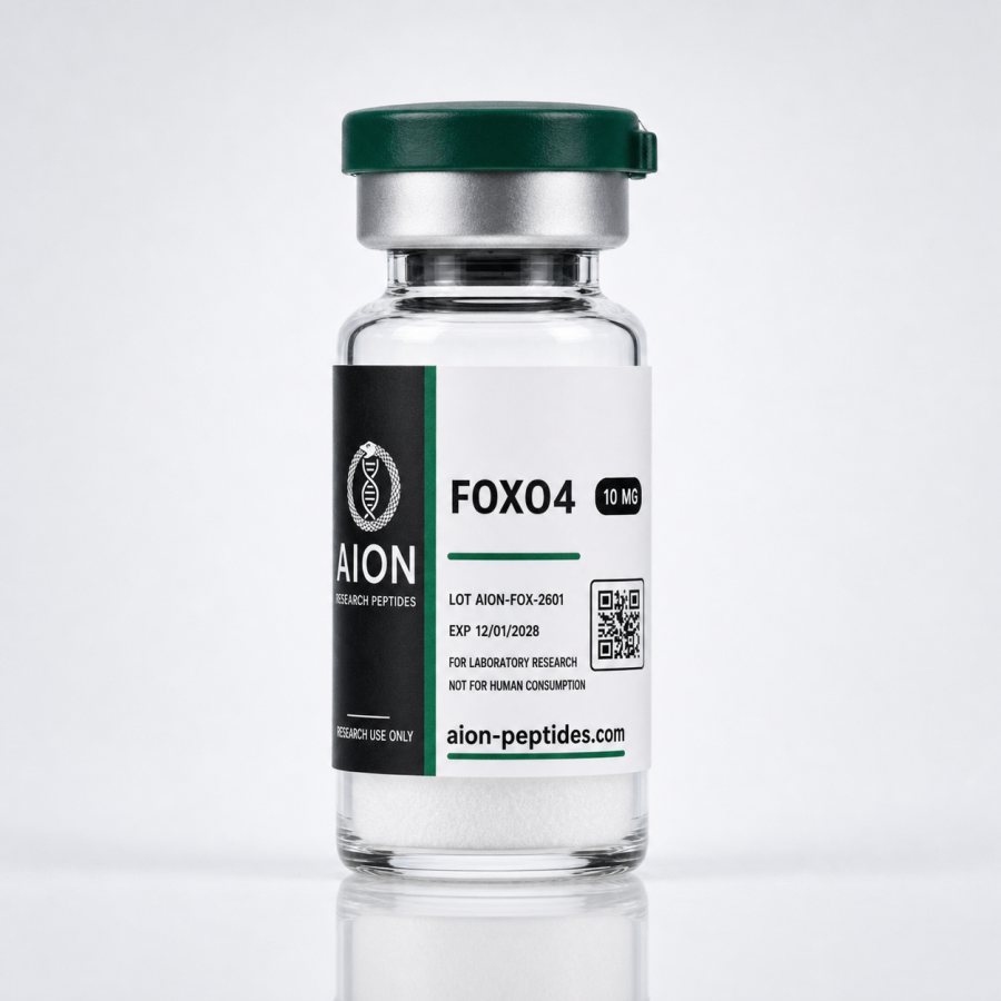 FOXO4 10 mg peptide vial label