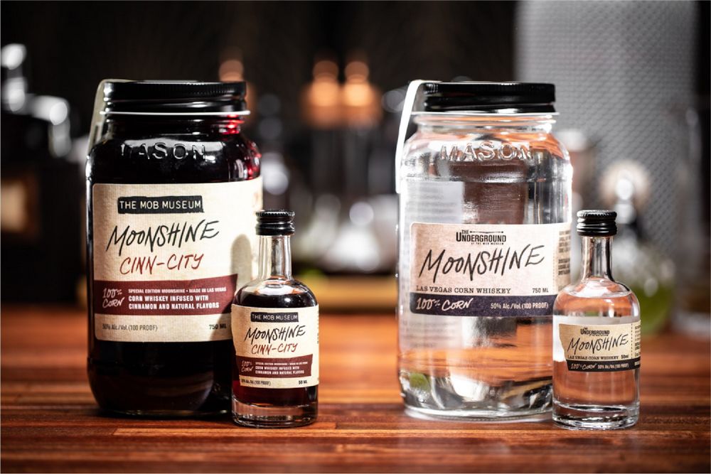 Custom printed labels on bottles and jars