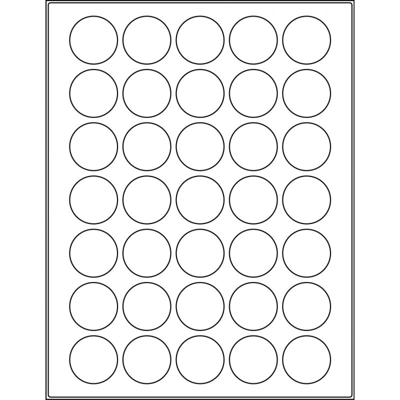 1.3189” circle/round (35 per sheet), LC-0131-035