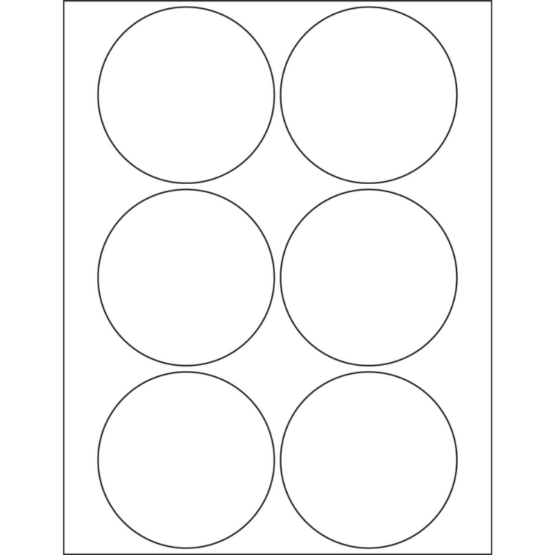 3.50'' circle/round (6 per sheet), LC-0350-006