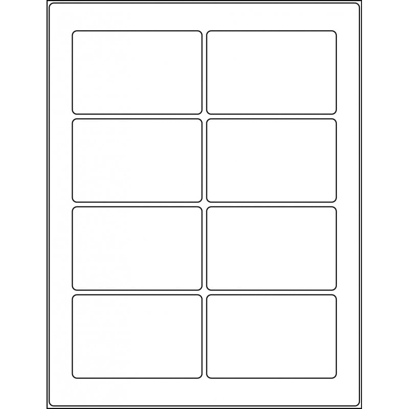 3.5” x 2.25” rectangle (8 per sheet), LR-3522-008