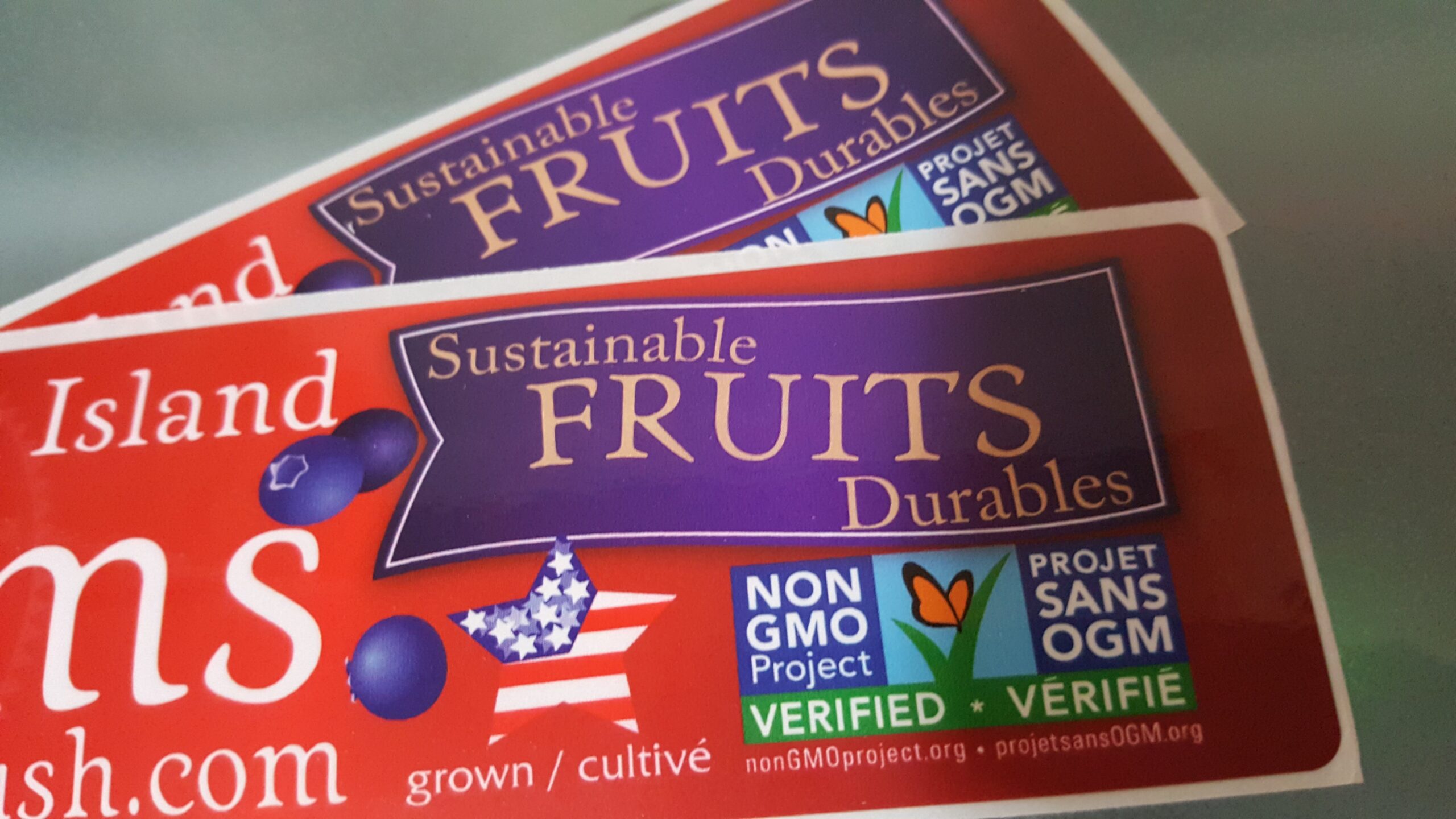 Frozen Fruit Labels